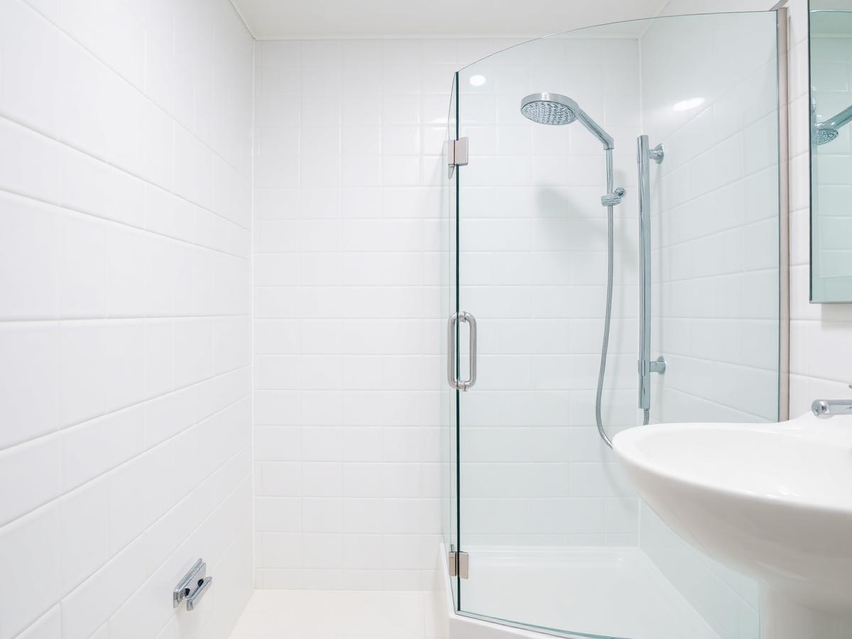 Sanitized bright bathroom after professional cleaning in the GTA